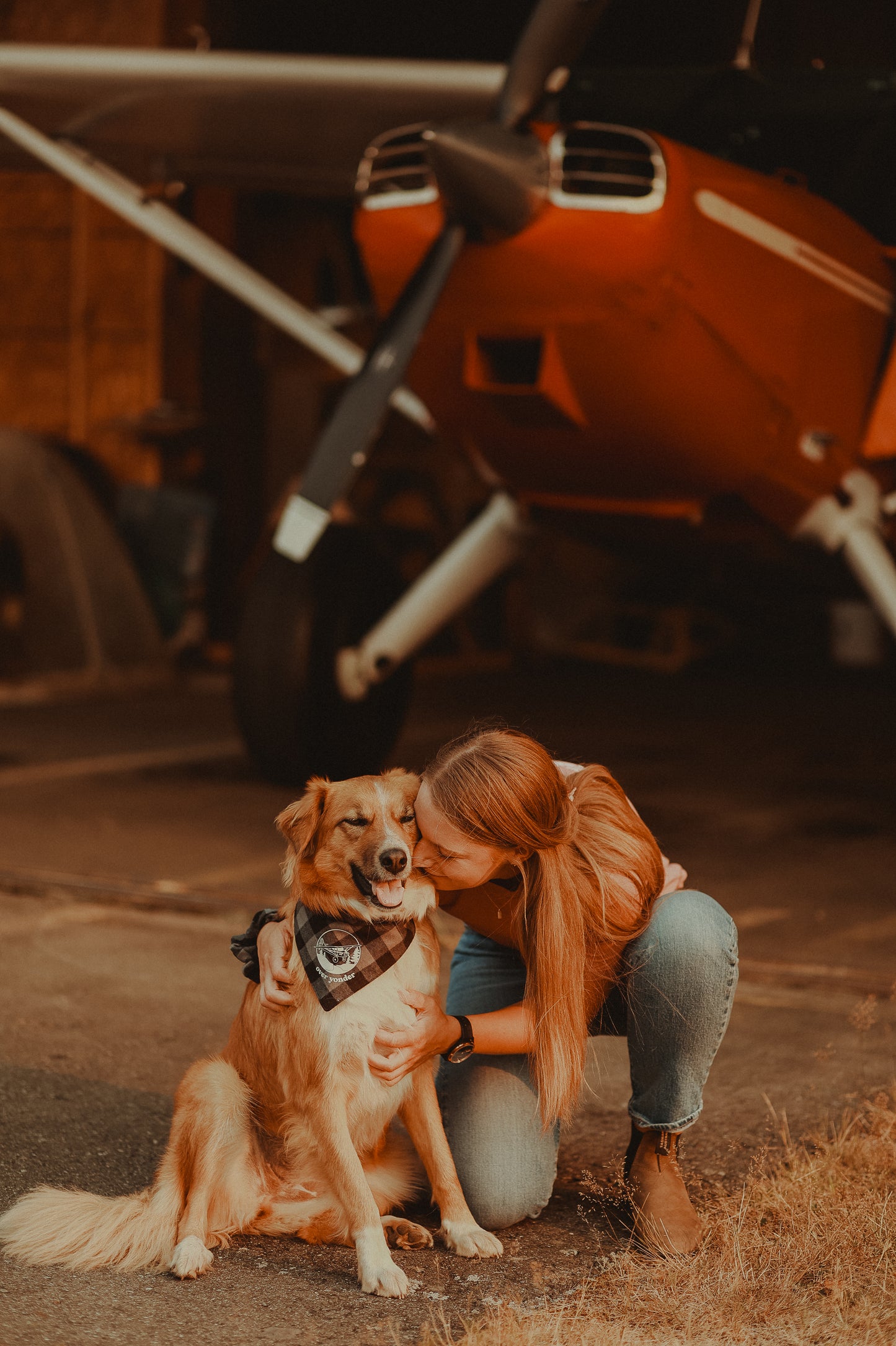Canadian Shield Scrunchie & Dog Bandana